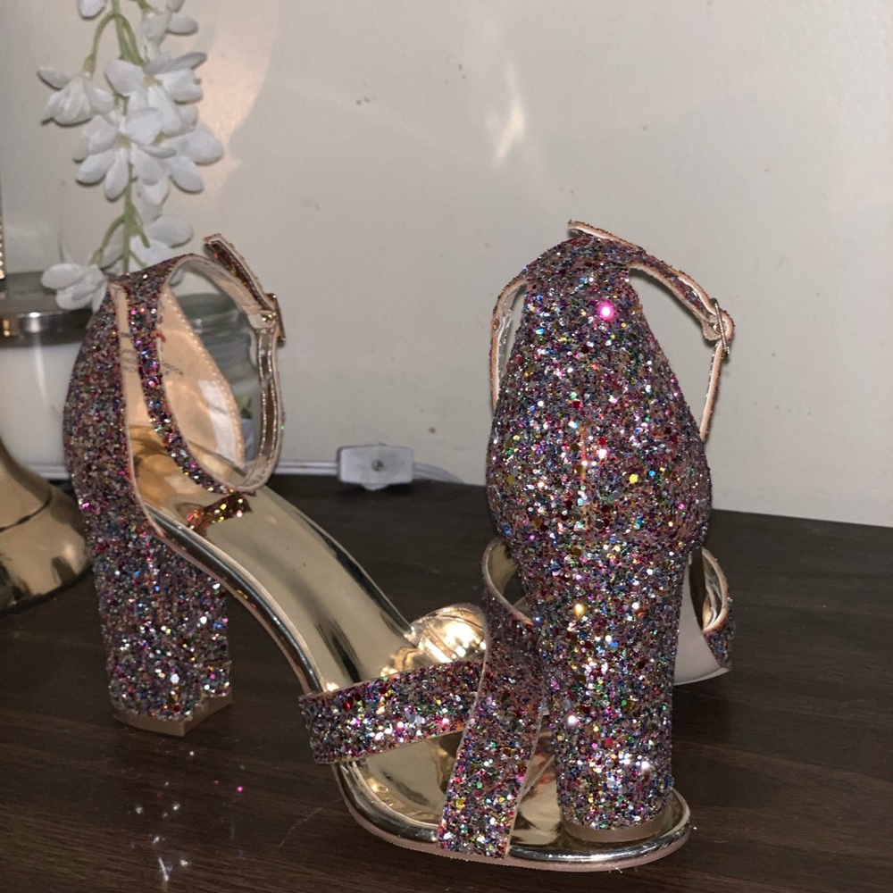 Glittery Madden Girl heels